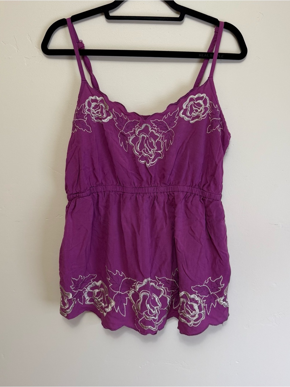 Torrid Vintage Purple and White Floral Tank Top 2X